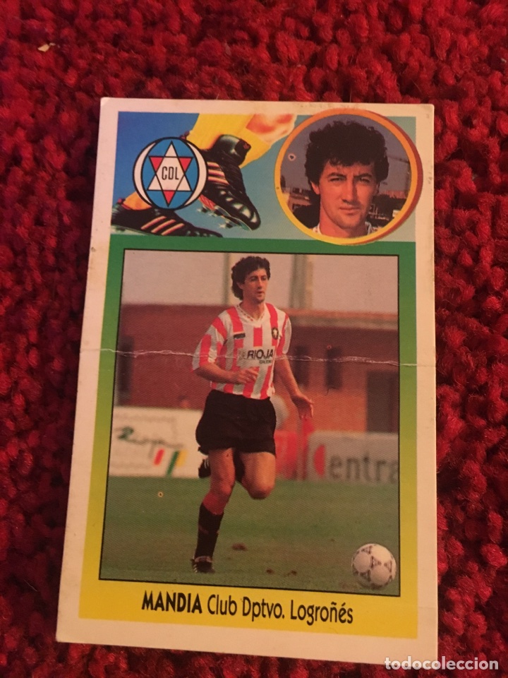 Cromos de f&uacute;tbol: Mandia 93 94 1993 1994 logro&ntilde;es este - Foto 1