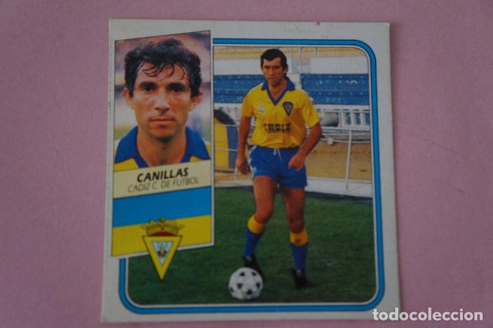 Cromos de f&uacute;tbol: CROMO DE F&Uacute;TBOL DE CANILLAS DEL C&Aacute;DIZ C.F. DESPEGADO LIGA ESTE 1989-1990/89-90