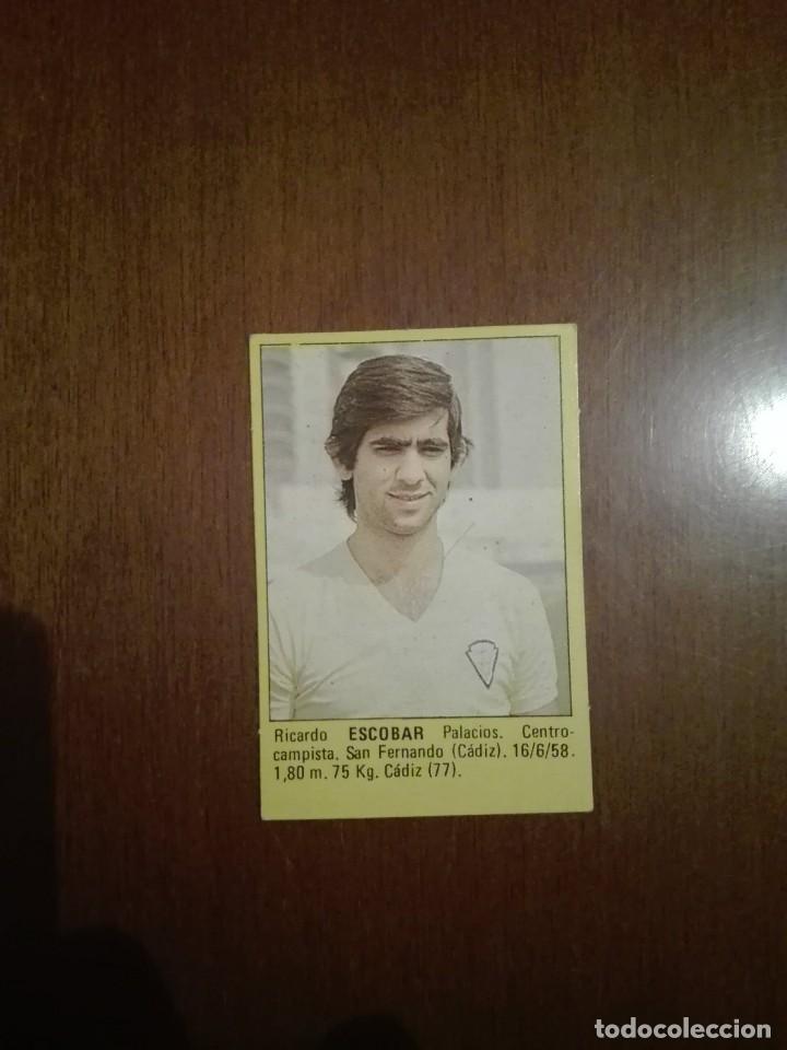 Cromos de f&uacute;tbol: ESCOBAR CADIZ rollan 84 - Foto 1