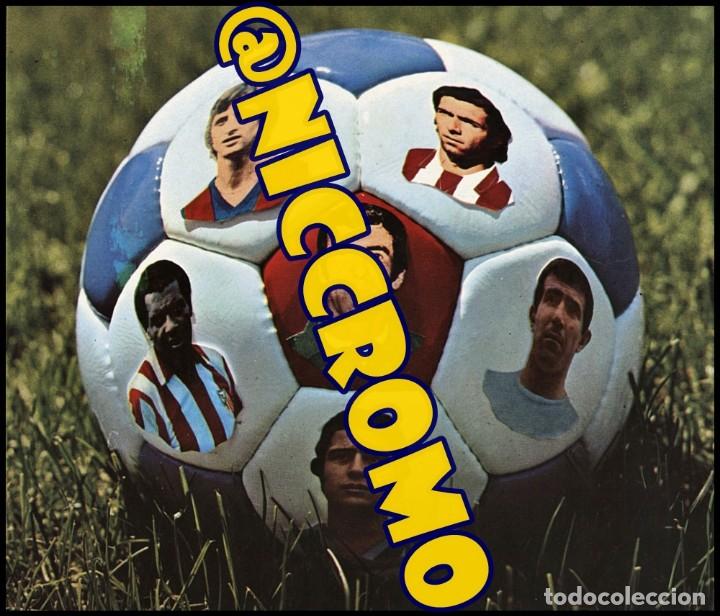 Cromos de f&uacute;tbol: cruyff lamina original completa sin cortar poster central album fher 1977 1978 disgra niccromo