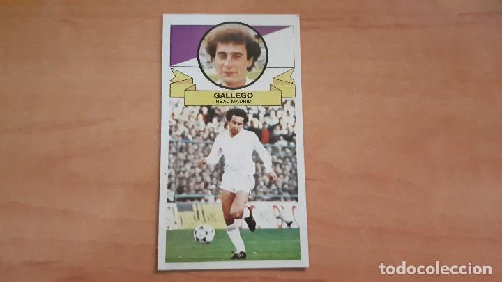 Cromos de f&uacute;tbol: Cromo Gallego del Real Madrid - Foto 1