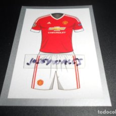Cromos de Fútbol: 80 EQUIPACION MANCHESTER UNITED STICKERS UEFA CHAMPIONS LEAGUE TOPPS 15 16 2015 2016. Lote 365913831