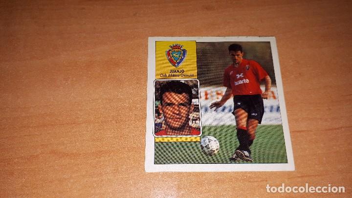 Cromos de F&uacute;tbol: Cromo Juanjo 92-93