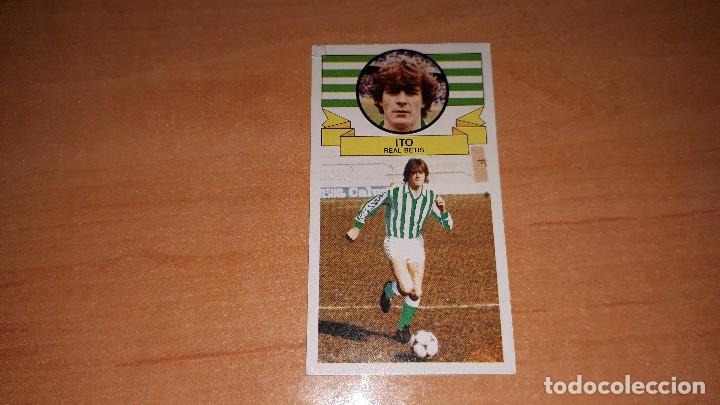 Cromos de F&uacute;tbol: Cromo Ito 85-86