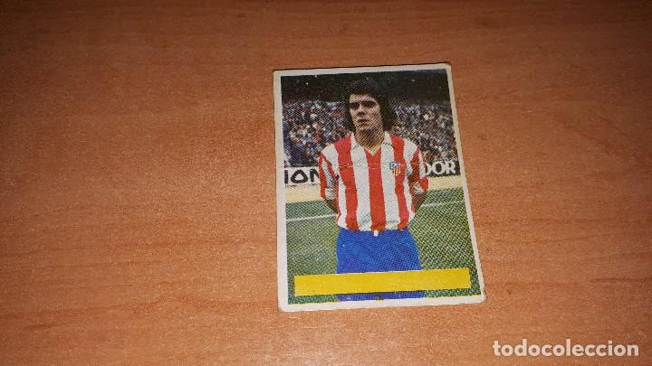 Cromos de F&uacute;tbol: Cromo Sin Nombre,ERROR DE LA LIGA 1975-76 DE FINI