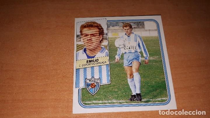 Cromos de F&uacute;tbol: Cromo Emilio 89-90