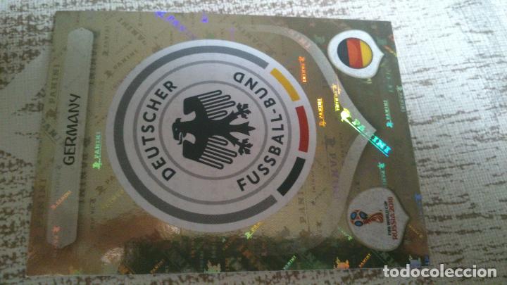 Fu&szlig;ball-Sticker: MUNDIAL DE RUSIA WORLD 2018 18 PANINI N&ordm;432 432 ESCUDO ALEMANIA NUEVO