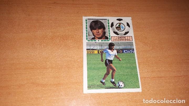 Cromos de F&uacute;tbol: Cromo Choya 83-84