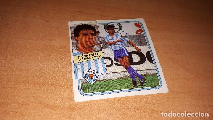 Figurine di Calcio: Cromo E. Gonzalez 89-90