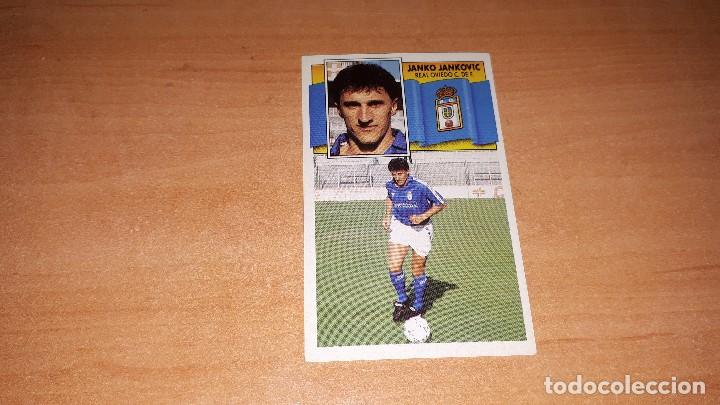 Cromos de F&uacute;tbol: Cromo Janko 90-91