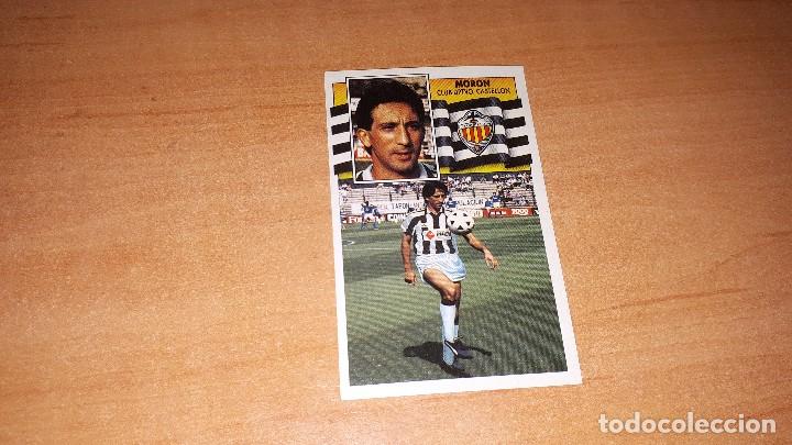 Cromos de F&uacute;tbol: Cromo Moron 90-91