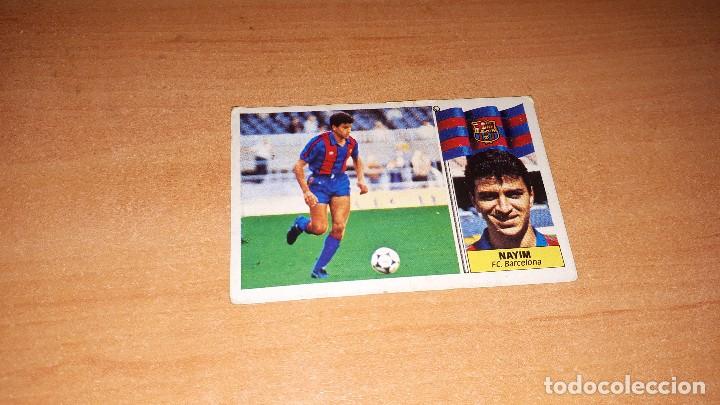 Cromos de f&uacute;tbol: Cromo Nayim 86-87 - Foto 1
