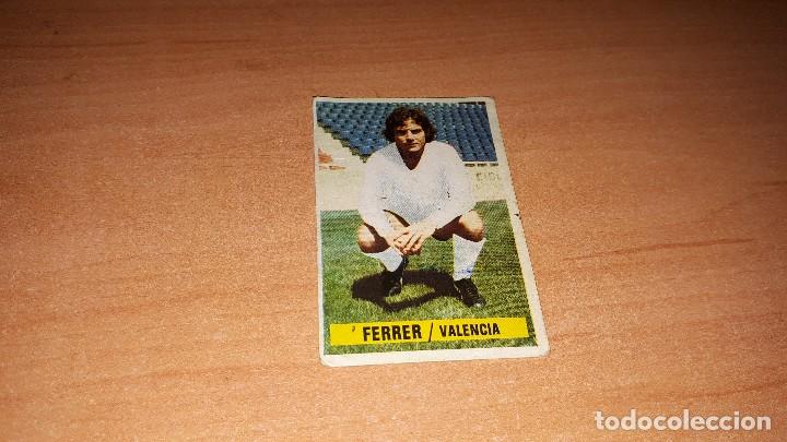 Cromos de f&uacute;tbol: Cromo Ferrer del Valencia - Foto 1