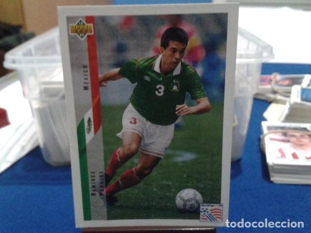 Football Stickers: CROMO UPPER DECK MUNDIAL USA 94 SIN PEGAR ( RAMIREZ PERALES ) N&ordm; 240 MEXICO