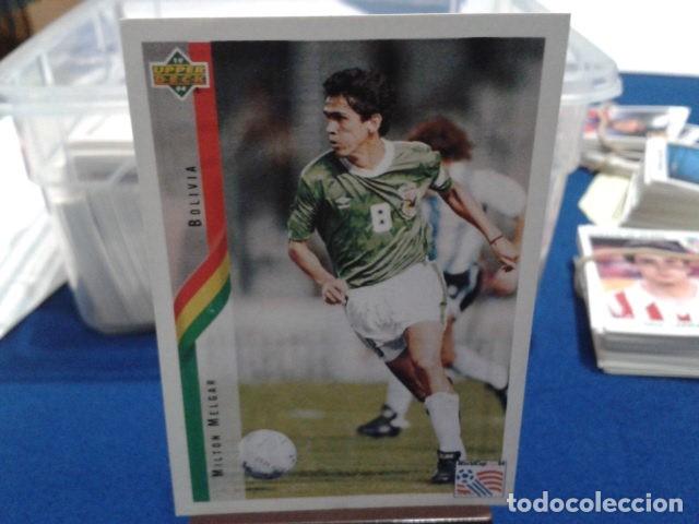 Football Stickers: CROMO UPPER DECK MUNDIAL USA 94 SIN PEGAR ( MILTON MELGAR ) N&ordm; 117 BOLIVIA