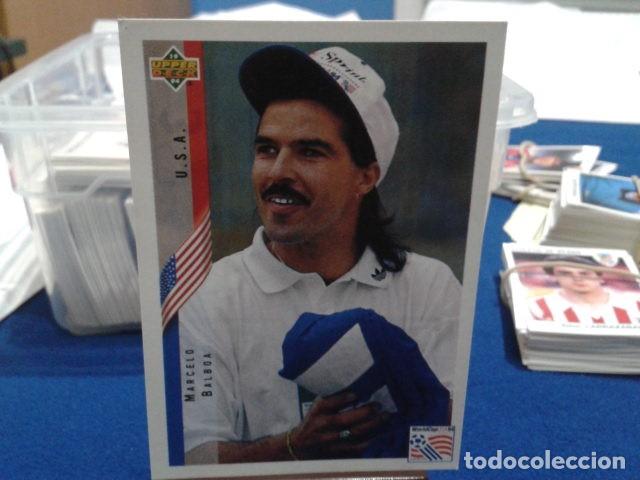 Football Stickers: CROMO UPPER DECK MUNDIAL USA 94 SIN PEGAR ( MARCELO BALBOA ) N&ordm; 3  USA