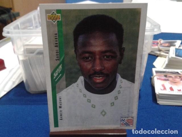 Football Stickers: CROMO UPPER DECK MUNDIAL USA 94 SIN PEGAR (  AHMED MADANI  ) N&ordm;  287 SAUDI ARABIA