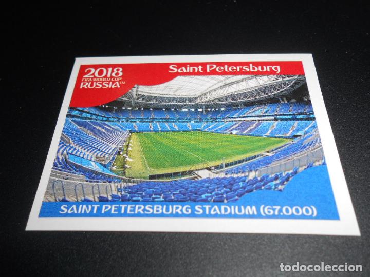 Fu&szlig;ball-Sticker: 15 ESTADIO SAINT PETERSBURG STADIUM CROMOS ALBUM MUNDIAL FUTBOL 18 FIFA WORLD CUP RUSSIA RUSIA 2018