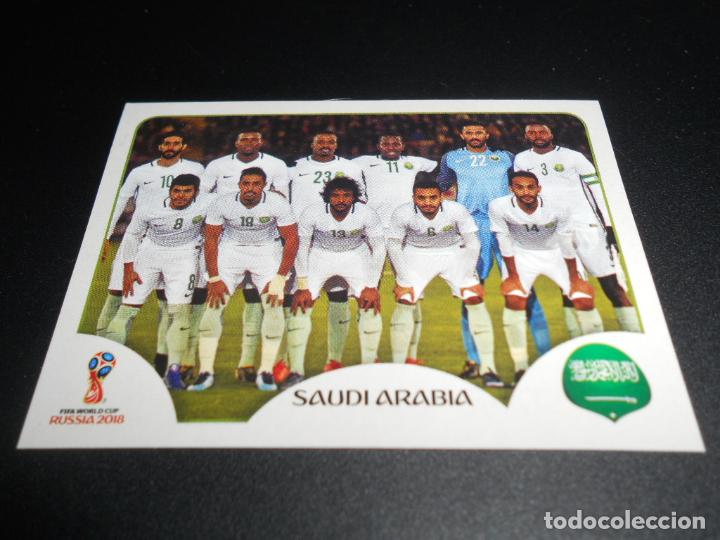 Cromos de F&uacute;tbol: 53 SELECCION EQUIPO ARABIA SAUDI CROMOS ALBUM MUNDIAL FUTBOL 18 FIFA WORLD CUP RUSSIA RUSIA 2018