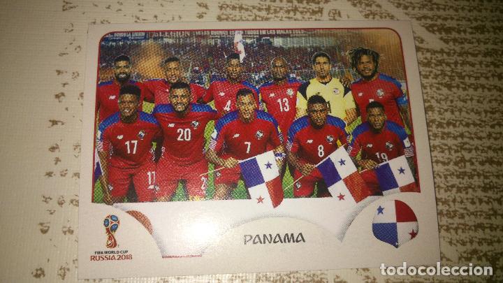 Fu&szlig;ball-Sticker: MUNDIAL DE RUSIA WORLD 2018 18 PANINI N&ordm;533 533 ALINEACION PANAMA NUEVO