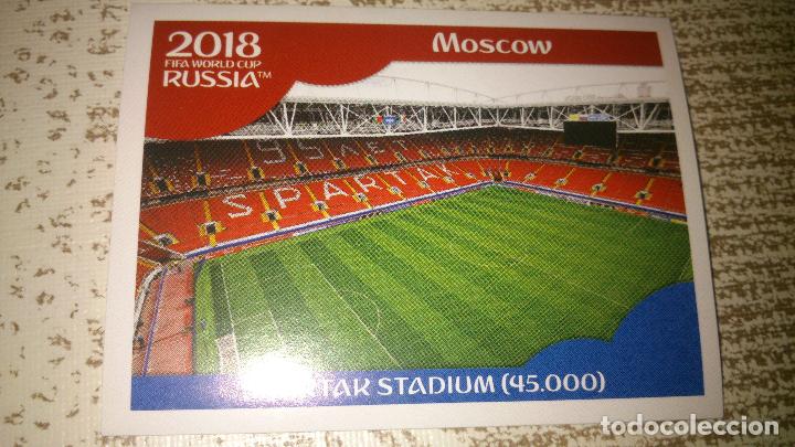 Fu&szlig;ball-Sticker: MUNDIAL DE RUSIA WORLD 2018 18 PANINI N&ordm;11 11 SPARTAK STADIUM - MOSCOW - RUSIA NUEVO