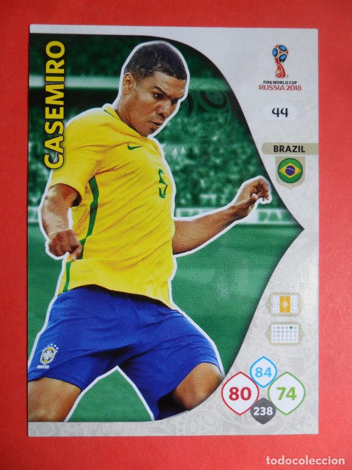 Cromos de F&uacute;tbol: ADRENALYN XL FIFA WORLD CUP RUSSIA RUSIA 2018 - 44 - CASEMIRO - BRASIL - PANINI