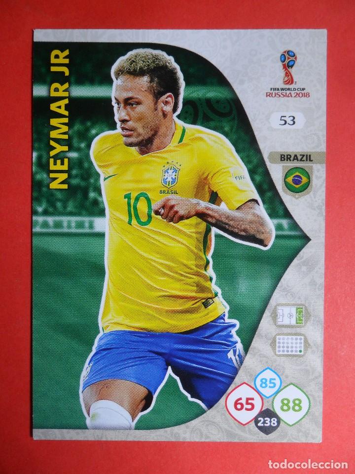 Fu&szlig;ball-Sticker: ADRENALYN XL FIFA WORLD CUP RUSSIA RUSIA 2018 - 53 - NEYMAR JR - BRASIL - PANINI
