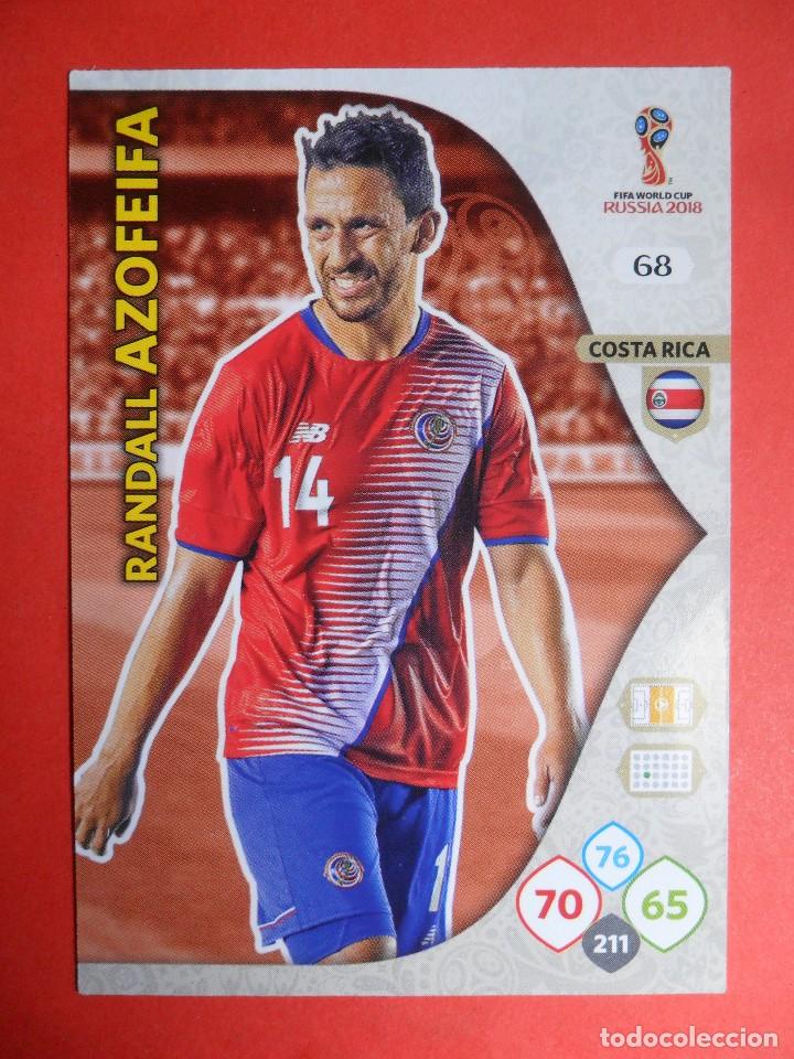 Cromos de F&uacute;tbol: ADRENALYN XL FIFA WORLD CUP RUSSIA RUSIA 2018 - 68 - RANDALL AZOFEIFA - COSTA RICA - PANINI