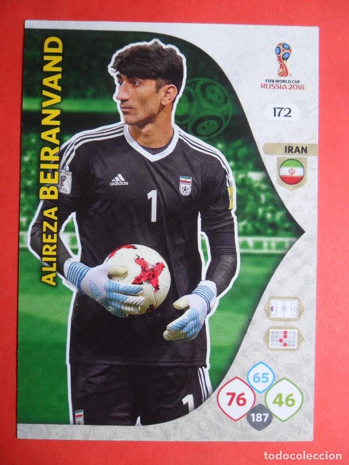 Cromos de F&uacute;tbol: ADRENALYN XL FIFA WORLD CUP RUSSIA RUSIA 2018 - 172 - ALIREZA BEIRANVAND - IRAN - PANINI
