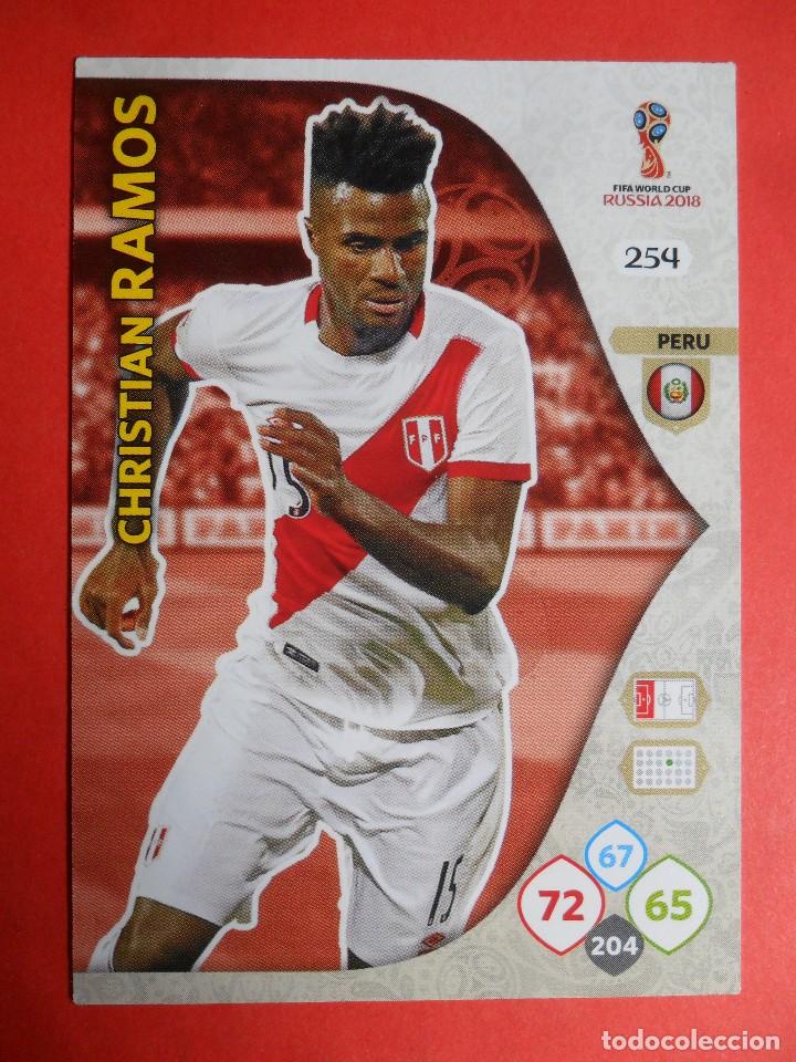 Cromos de F&uacute;tbol: ADRENALYN XL FIFA WORLD CUP RUSSIA RUSIA 2018 - 254 - CHRISTIAN RAMOS - PERU - PANINI