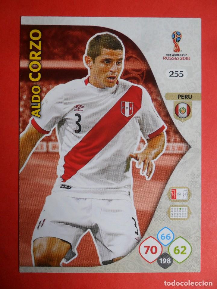 Cromos de F&uacute;tbol: ADRENALYN XL FIFA WORLD CUP RUSSIA RUSIA 2018 - 255 - ALDO CORZO - PERU - PANINI