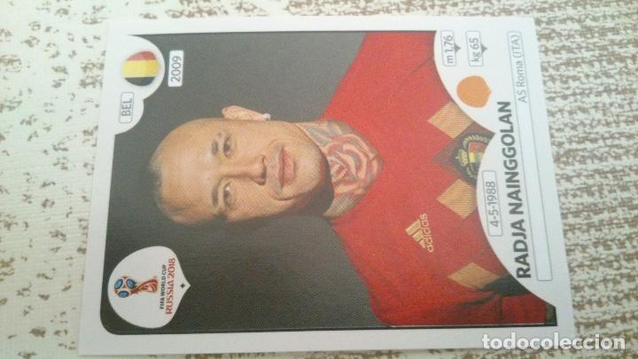 Fu&szlig;ball-Sticker: MUNDIAL DE RUSIA WORLD 2018 18 PANINI N&ordm;521 521 RADJA NAINGGOLAN BELGICA NUEVO