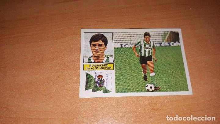 Cromos de F&uacute;tbol: Cromo RubiSanchez 82-83