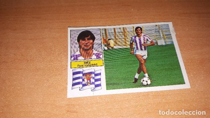 Cromos de F&uacute;tbol: Cromo Diez 82-83