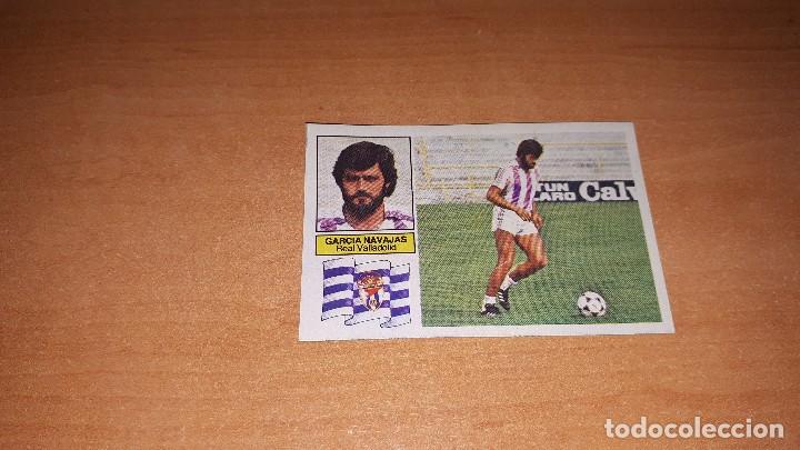 Cromos de F&uacute;tbol: Cromo Garcia 82-83