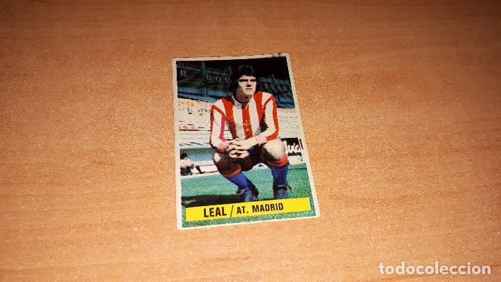 Cromos de F&uacute;tbol: Cromo Leal