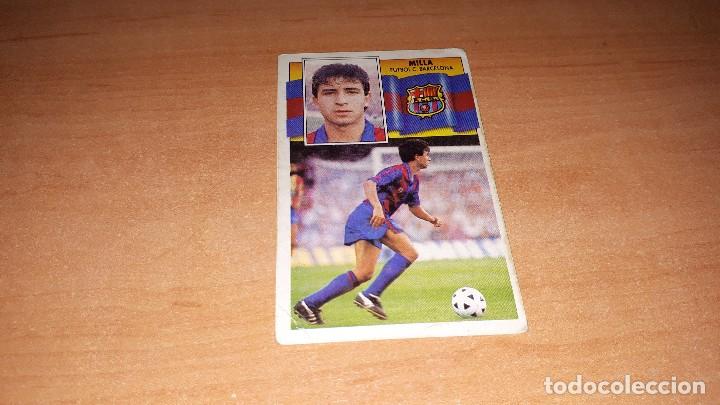 Football Stickers: Cromo Milla 90-91