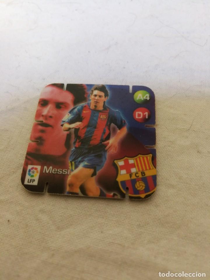 Cromos de f&uacute;tbol: TAZO LEO MESSI GREFUSA - Foto 1