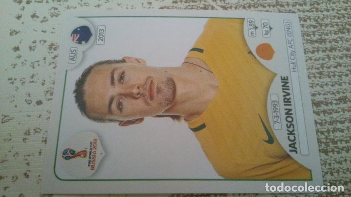 Figurine di Calcio: MUNDIAL DE RUSIA WORLD 2018 18 PANINI N&ordm;226 226 JACKSON IRVINE AUSTRALIA NUEVO