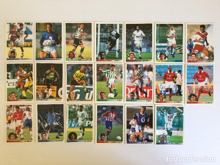 Fu&szlig;ball-Sticker: Lote 21 cromos Los mejores Equipos de Europa Panini 96/97