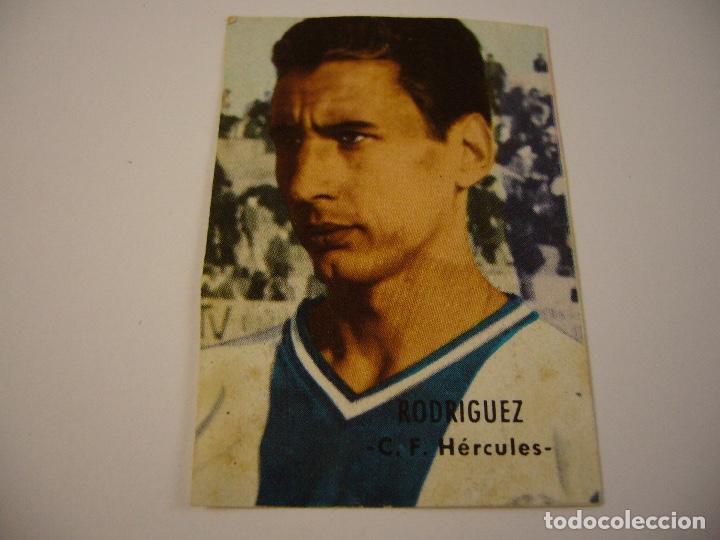 Figurine di Calcio: LIGA 1966-67 . RODRIGUEZ F. HERCULES , ED. FHER, DESPEGADO