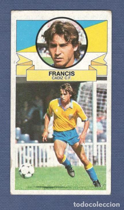 Cromos de f&uacute;tbol: EDICIONES ESTE 85/86 FRANCIS (CADIZ), SIN PEGAR. 1985 - 1986 - Foto 1