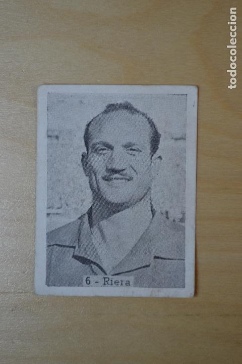 Figurine di Calcio: EDICIONES COSTA - INTERNACIONALES DEL FUTBOL ESPA&Ntilde;OL 1952 - 6-RIERA