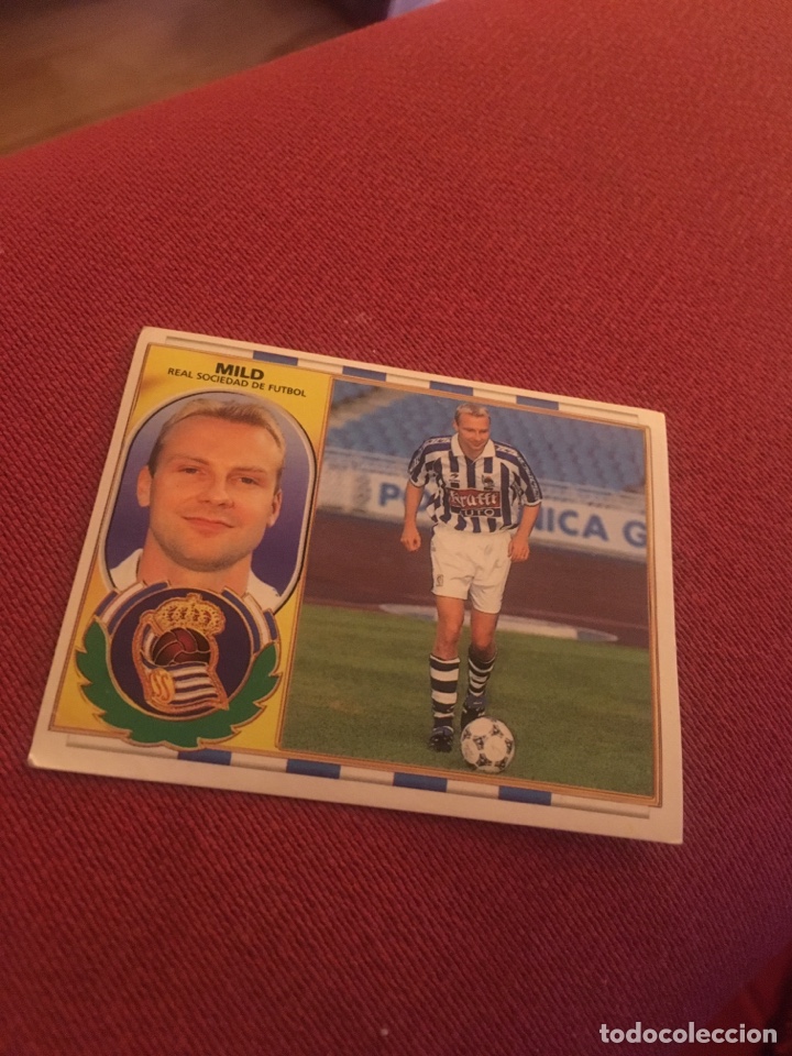 Fu&szlig;ball-Sticker: Este 96 97 1996 1997 real sociedad mild coloca sin pegar