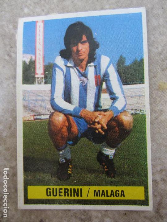 Cromos de f&uacute;tbol: cromo , ediciones este 1974 , guerini , malaga - Foto 1