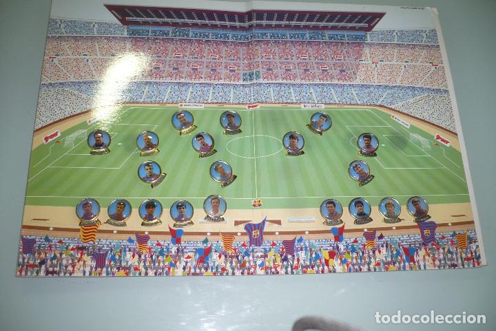 Cromos de f&uacute;tbol: 20 Pines del Barca DREAM TEAM. - Foto 2