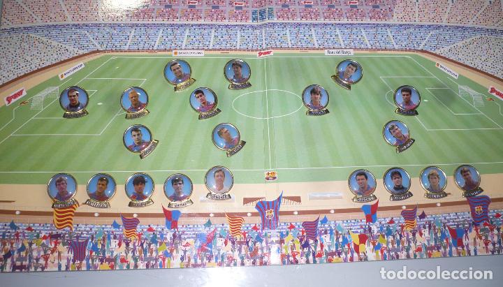 Cromos de f&uacute;tbol: 20 Pines del Barca DREAM TEAM. - Foto 3