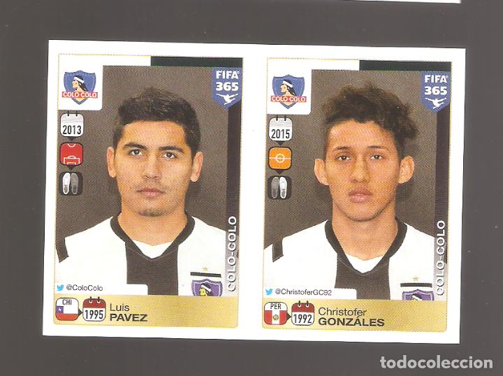 Cromos de F&uacute;tbol: Cromos de futbol fifa 365 2015-2016 num. 228-229