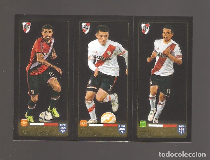 Cromos de F&uacute;tbol: Cromos de futbol fifa 365 2015-2016 num.120-121-122