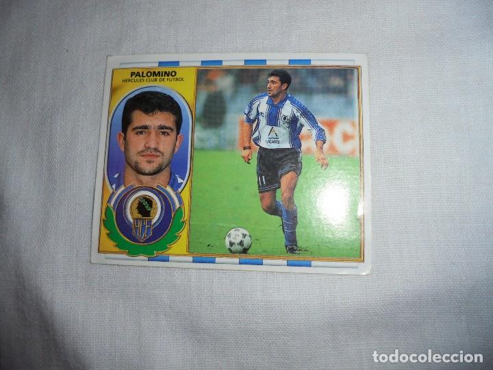 Fu&szlig;ball-Sticker: LIGA 96-97 EDICIONES ESTE.HERCULES CLUB DE FUTBOL.PALOMINO